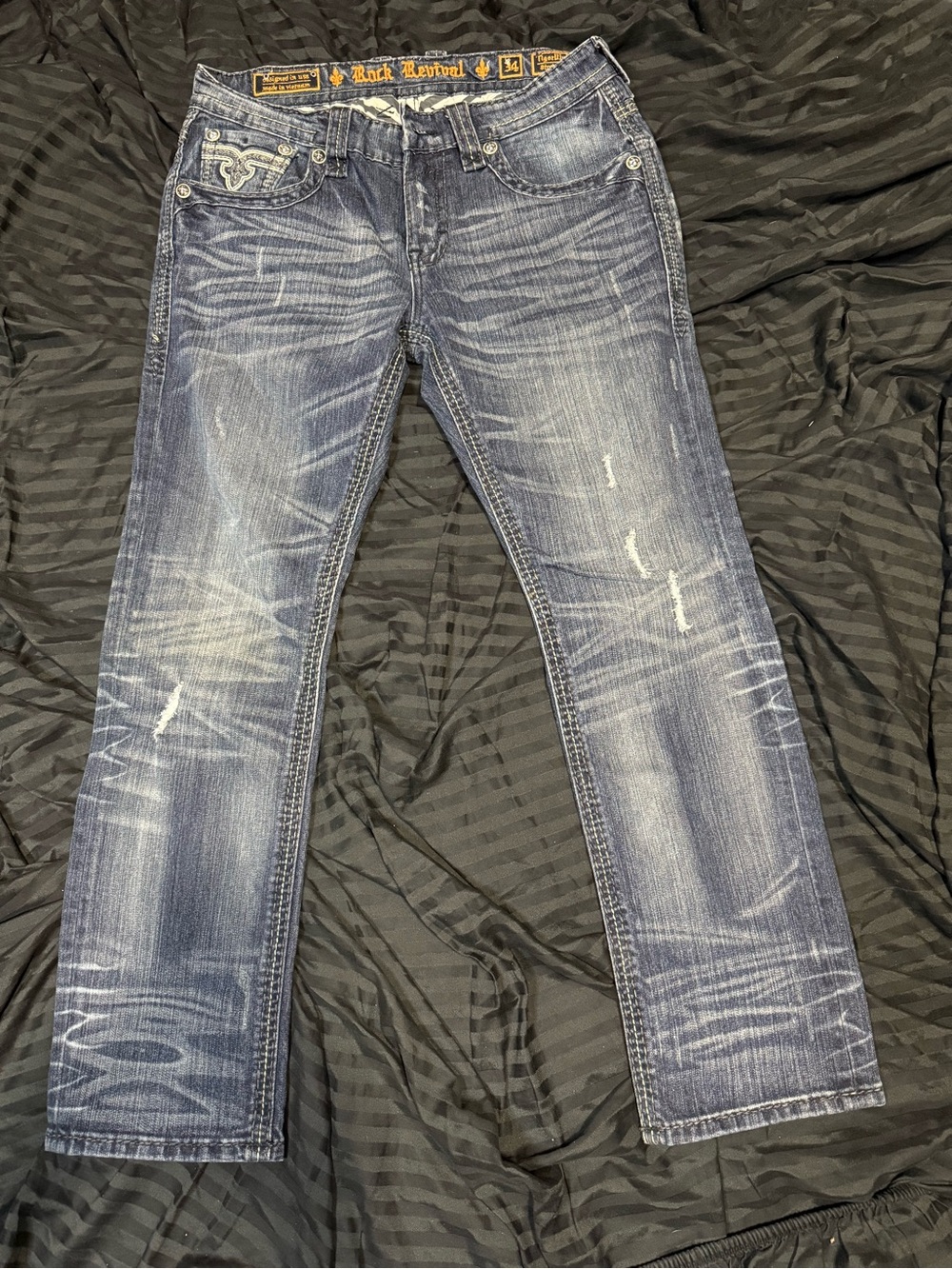 Rock Revival Tiger Lily Straight Jeans
